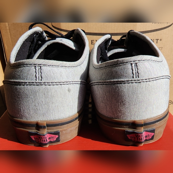 Van's "Atwood Retro", Size 12, Grey/Gum Sneakers - Picture 7 of 9